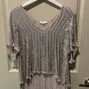 Parker Sequin Top